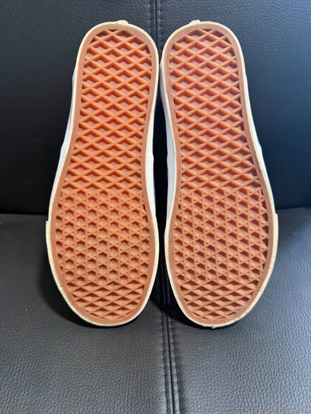 Vans Grey Authentic Shoes sz 7/8.5 - Picture 3 of 3